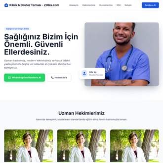 KlinikArtı - Premium Doktor, Diş Hekimi ve Klinik WordPress Teması