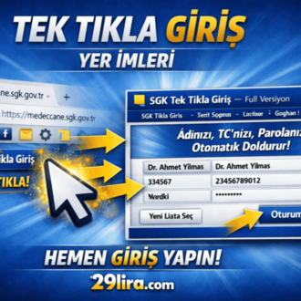 SGK Tek Tıkla Giriş – Hızlı Raporlama ve Bookmarklet Üretim Aracı