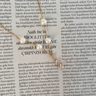 Kalpli İnci Kolye