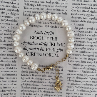 Salkım Çiçek Küçük&Büyük İncili Bileklik