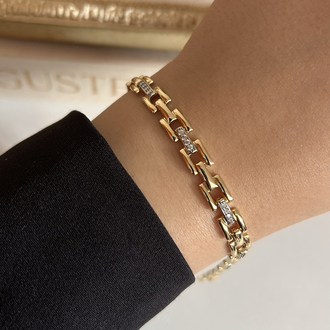 Gold Basic Bileklik | Xuping 