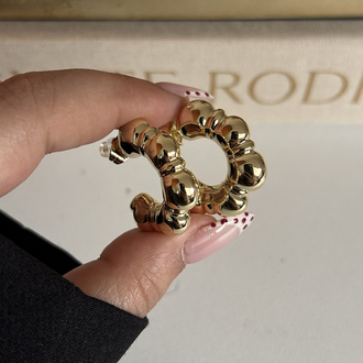 Gold Bombe Küpe | Xuping 