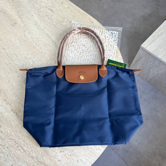 Longchamp Paris Medium Tote Bag Lacivert