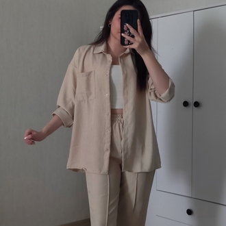 Zara Model Bej Takım 