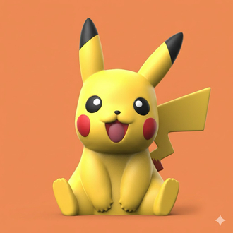 Pikaçu Boyama Seti