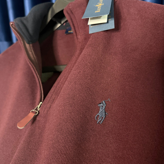 POLO RALPH LAUREN PREMIUM YARIM FERMUAR SWEAT
