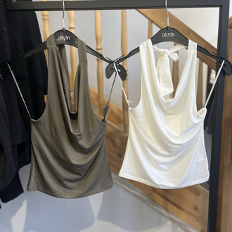 Degaje Yaka Halter Top