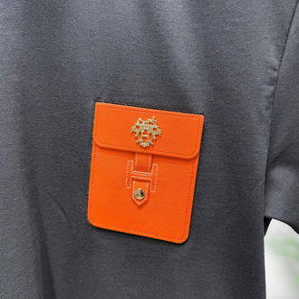 YENI SEZON- HERMES CEP DETAYLI T-SHIRT