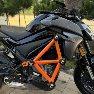 CF MOTO NK250 KORUMA DEMİRİ TURUNCU 4 TAKOZ