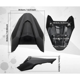 HONDA CB 650R CBR650R MONO KAPAK MONOKAPAK- 2024 - 2026 - MAT SİYAH