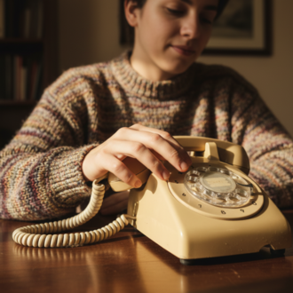 Nostaljik Çevirmeli Telefon | Orijinal PTT Dönemi