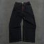 Siyah Skeleton Heaven Can Wait Streetwear Gri Double Fire Skull Streetwear Yıkamalı Jean Pantolon