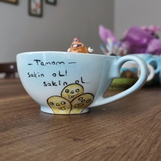 Özel Tasarım Figürlü Fincan/ Ön Sipariş