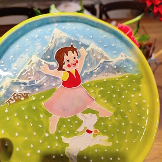 Heidi Dağlarda Tabak