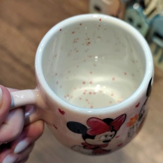 Mickey & Minnie Mouse El Çizimi Seramik Kupa