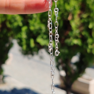 Gümüş Halhal Telkari Yıldızlı Model 925 Ayar Gümüş 