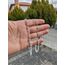 KADIN GÜMÜŞ BİLEKLİK KİŞNİŞ MODEL  TEKLİ 925 AYAR TEK SIRA TELKARİ 