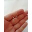 GÜL KÜPE 925 AYAR GÜMÜŞ EL YAPIMI 