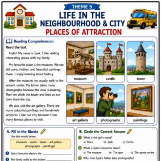 5TH GRADE ENGLİSH READING COMPREHENSION PACK