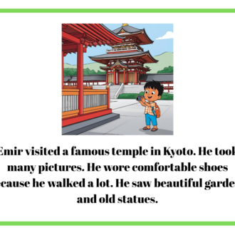 A TURKISH BOY IN JAPAN