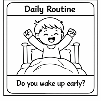 DAILY ROUTINES SPEAKING CARDS 2