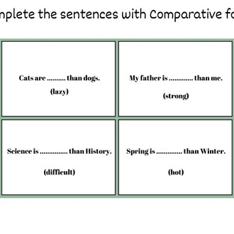 COMPARATIVE THROUGH STORIES