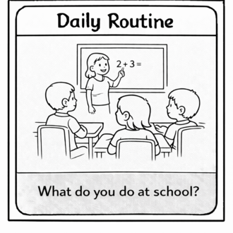 DAILY ROUTINES SPEAKING CARDS 2