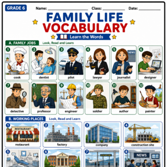 GRADE 6 ENGLISH WORKBOOK