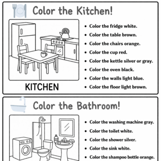 LEARN ABOUT HOMES READING COMPREHENSIONS
