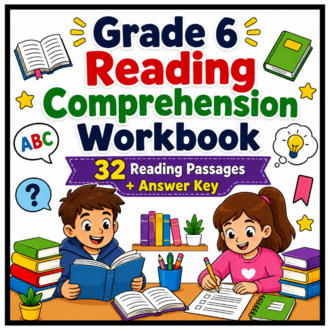 6TH GRADE READING COMPREHENSION WORKBOOK