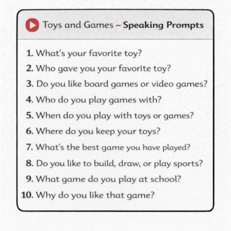 TOYS & GAMES READING-SPEAKING CARDS