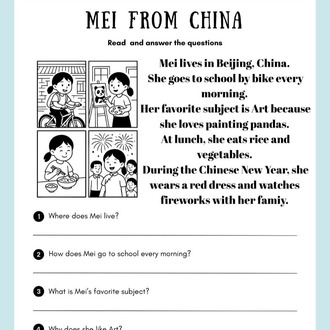 EASY READING PASSAGES