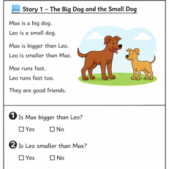 COMPARATIVE THROUGH STORIES