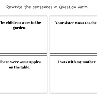 SIMPLE PAST TENSE GRAMMAR CARDS