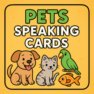 PETS SPEAKING CARDS