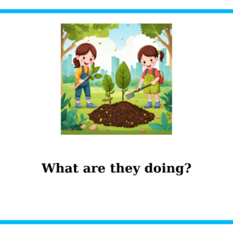 PRESENT CONTINUOUS TENSE SPEAKING CARDS