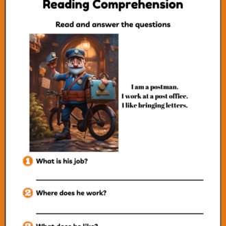 JOBS READING COMPREHENSION WORKSHEETS (4. SINIF)