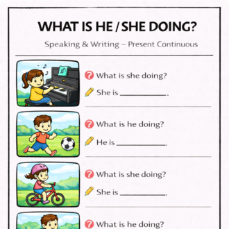 ACTION VERBS ACTIVITIES