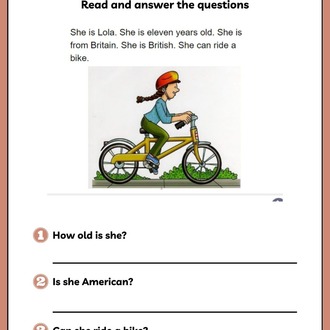 READING COMPREHENSION WORKSHEETS 3 