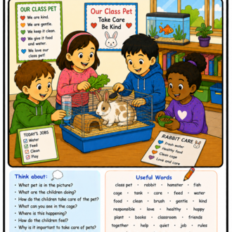 SCHOOL & CLASSROOM LIFE PICTURE DESCRIPTION PACK