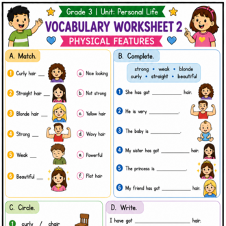 GRADE 3 ENGLISH PRACTICE WORKBOOK