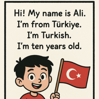 NATIONALITIES READING COMPREHENSIONS (4. SINIF)