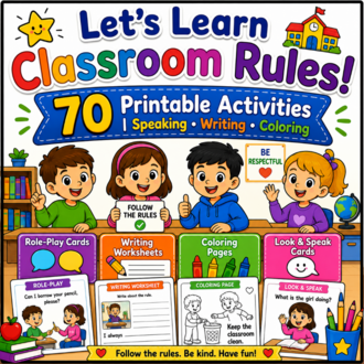 LET'S LEARN CLASSROOM RULES