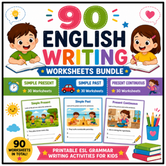 90 ENGLISH WRITING BUNDLE