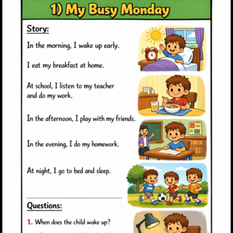 MY DAY ACTIVITY CARDS