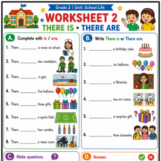 GRADE 3 ENGLISH PRACTICE WORKBOOK