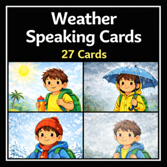 WEATHER SPEAKING CARDS