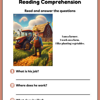 JOBS READING COMPREHENSION WORKSHEETS (4. SINIF)