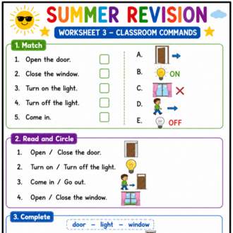 GRADE 4 SUMMER REVISION WORKBOOK