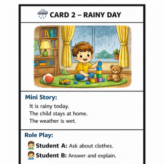 WEATHER SPEAKING CARDS